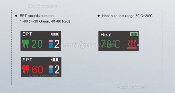 Denjoy Meta Pulp Zahnpulpa Tester (Elektrische Tester und thermische Tester)